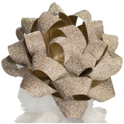 Gift bow Champagne Glitter